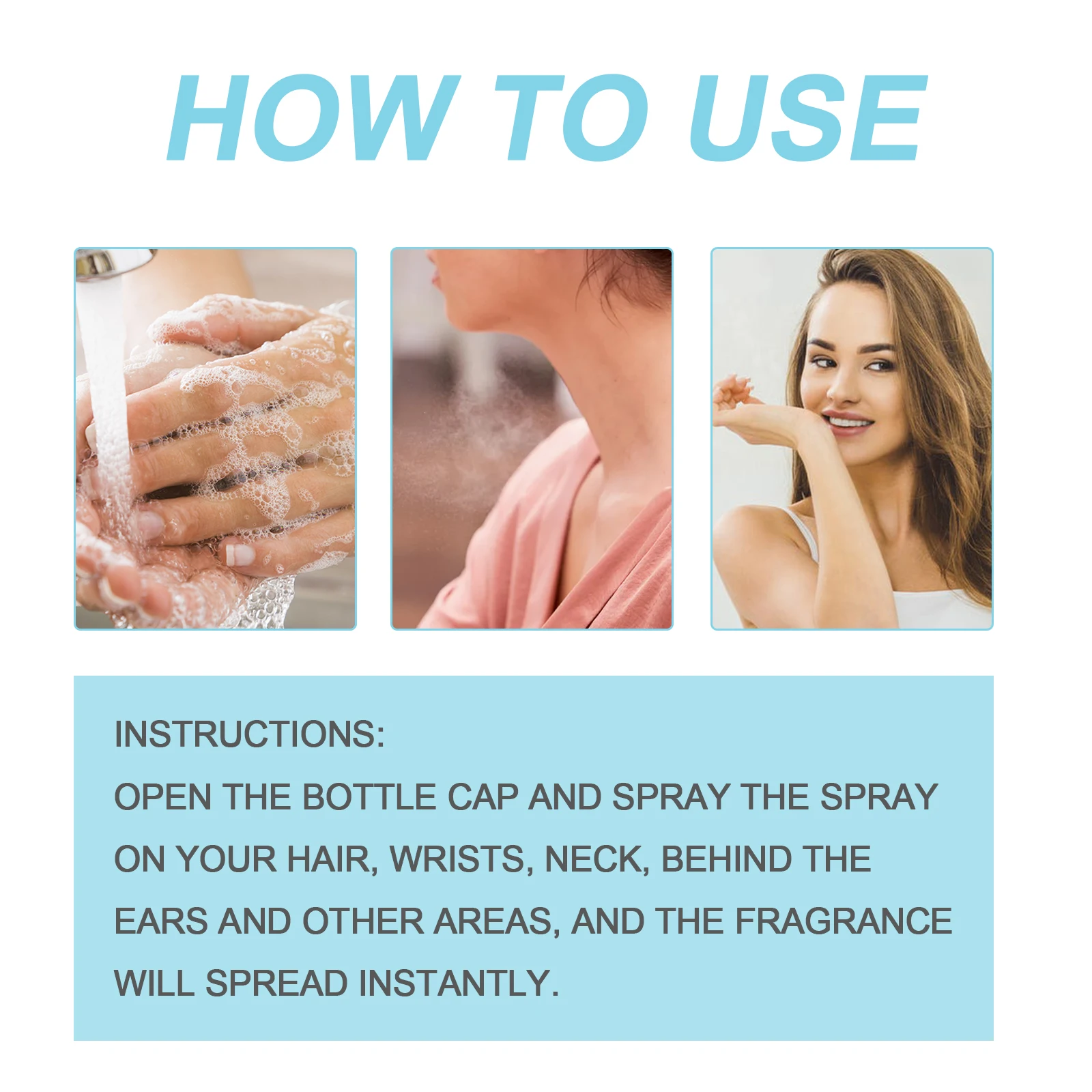 Spray pour hommes, parfum naturel unisexe, rafraîchissant, longue durée, parfum frais, inspiré de l'océan, parfum Portable de Style personnel