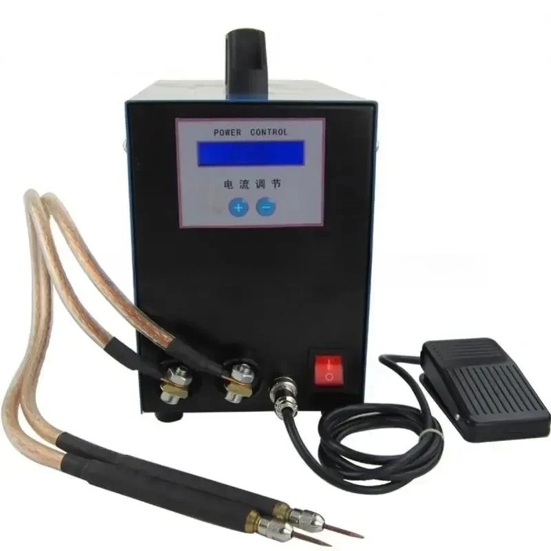 

Ручной сварочный аппарат с аккумулятором, педальный аппарат для точечной сварки, ручка 18650, электромобиль