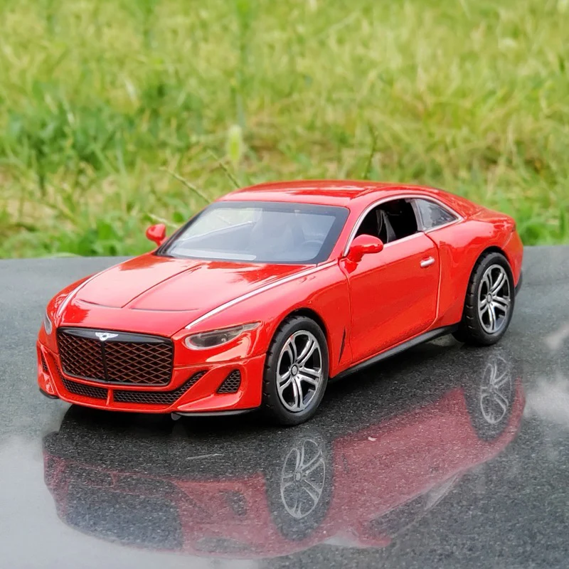 1/32 Diecast New Mulliner Alloy Model Metal Vehicle Simulation Sound Light Luxury Car Boy Gift Toy Collection