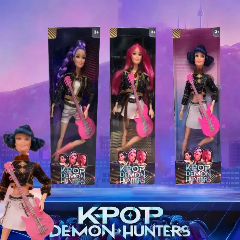 

Kpop Demon Hunters Figure Premium new vinyl toy doll adorable design ornaments decorate kids playtime and room decoration gifts