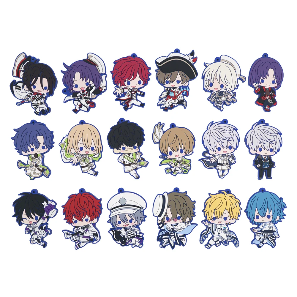 Promise of Wizard Anime Game Rubber Strap Keychain