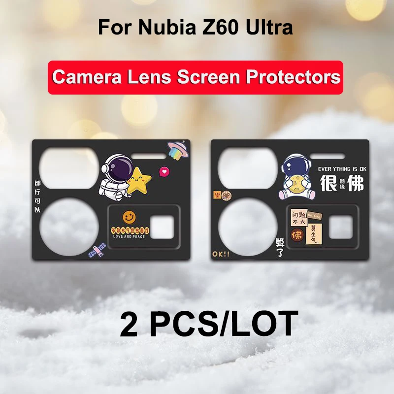 3D Camera Lens Protector For ZTE Nubia Z60 Ultra Protective Glass Screen Protector for Nubia Z60Ultra NubiaZ60 Ultra Film Cover