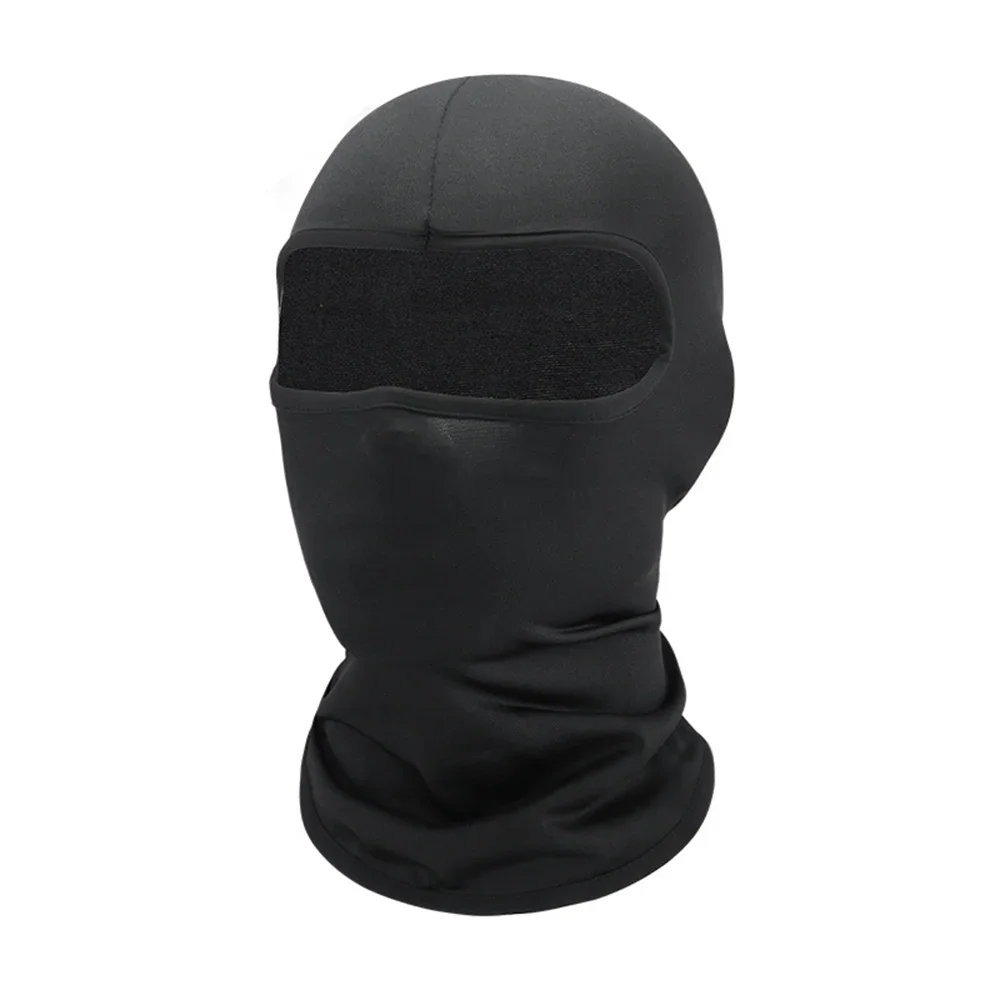 AliExpress Black Cap No-hole Balaclava Mask Full Face Cover Women Men Tactical Hat For Skiing CS (Combat Simulation) Games Cycling