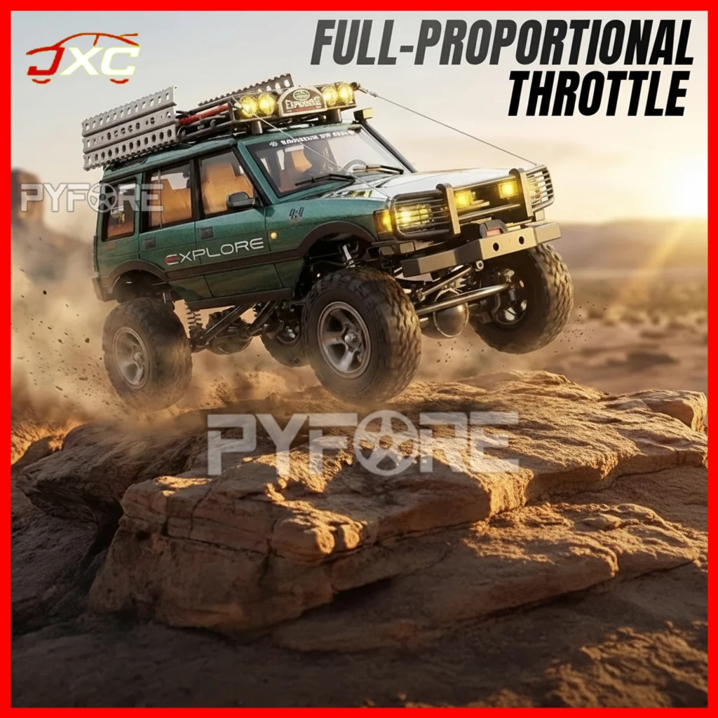 

JXC LR1801 Новый масштаб 1/18 RC Моделирование Альпинистский автомобиль 2,4G Модель радиоуправления Jeep Boy Взрослый хобби Подарок Готовый к бегу