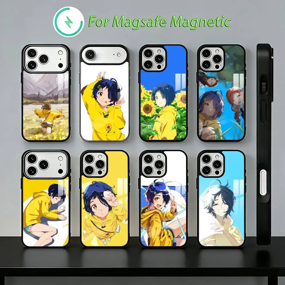 

Wonder Egg Priority Anime Phone Case For iPhone 17,16,15,14,13,12,11,Plus,Pro,Max Magnetic Wireless Charging