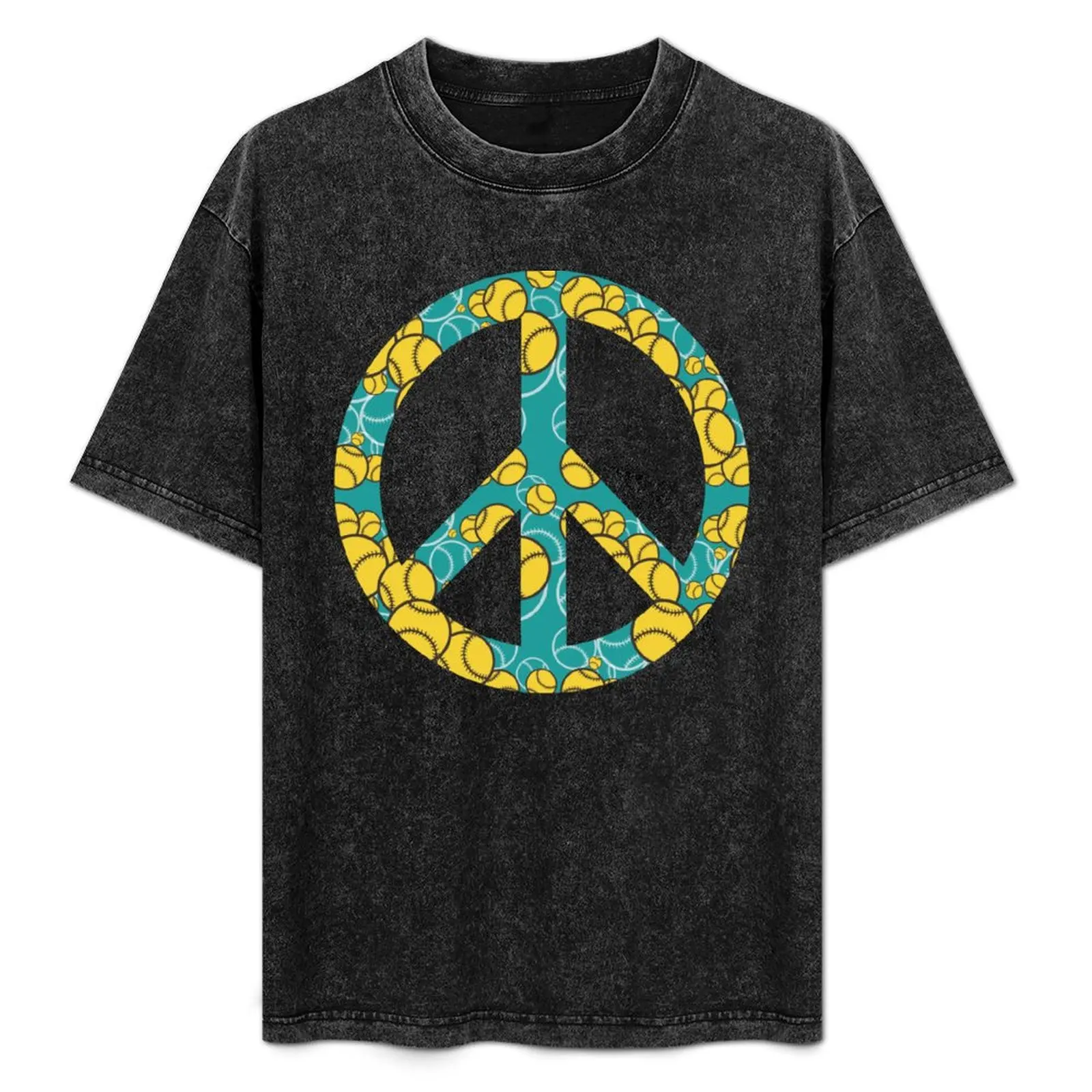 

Tennis Peace T-Shirt baggy shirts anime stuff Aesthetic clothing men clothings