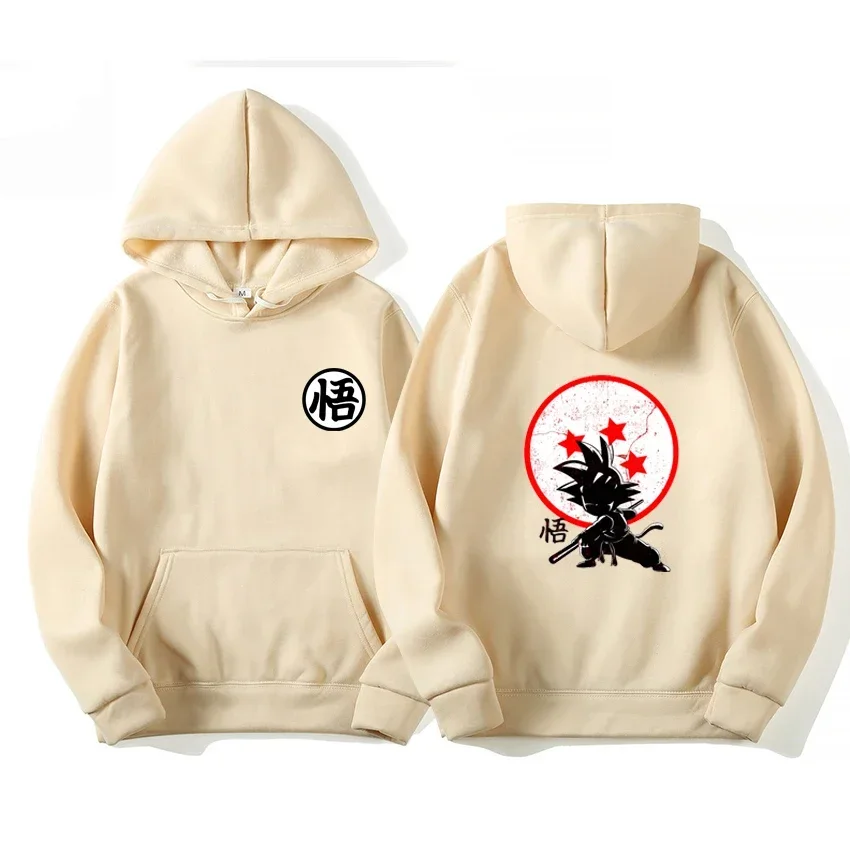 

Fashion Men Hoodies Autumn Winter Print Hoodie Goku Sweatshirt Men Women Hoodies Sweatshirt Streetwear Male Pullover