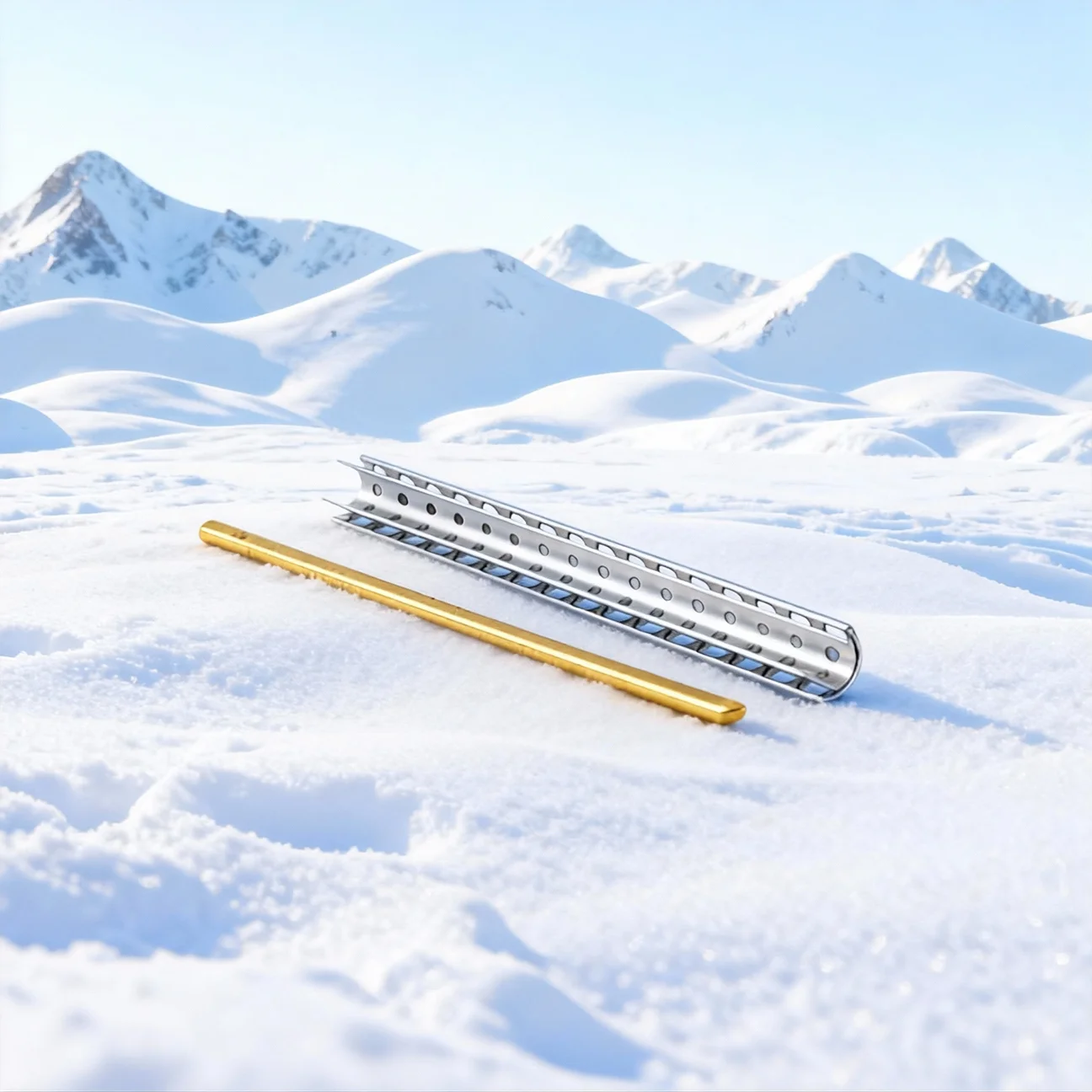 مجموعة واحدة من المرفقات الدقيقة لزراعة الأسنان - شريط Preci مع راكب قابل للتعديل وفتحة على شكل حرف U |   ستانلس ستيل متوافق مع CEKA