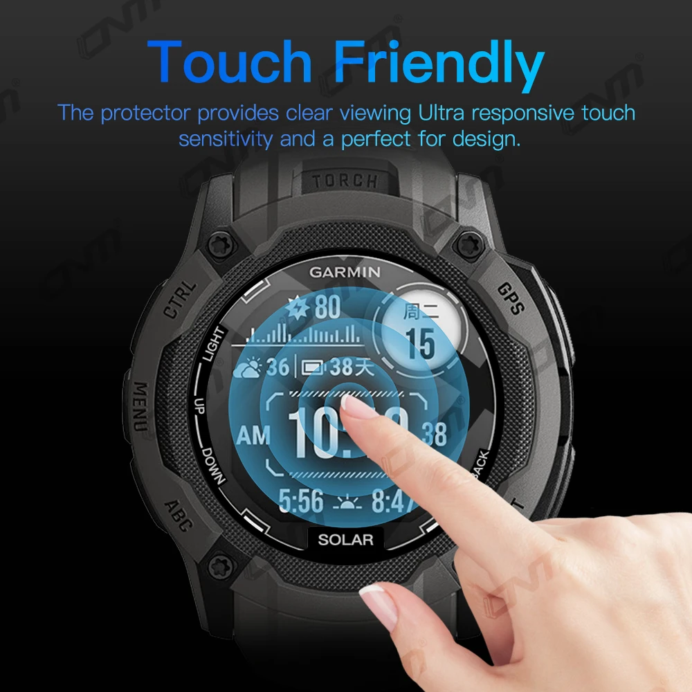 5D Soft Protective Film for Garmin instinct 2X Solar Screen Protector for Garmin instinct 2X Solar Smart Watch Anti-scratch Film