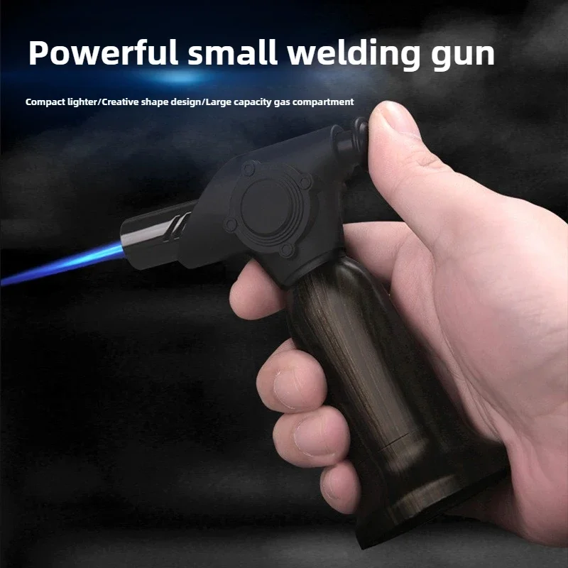 

2025 New Handheld Butane Torch Lighter, Windproof High-Temperature Resistant for Moxibustion/Welding/BBQ Ignition Refillable