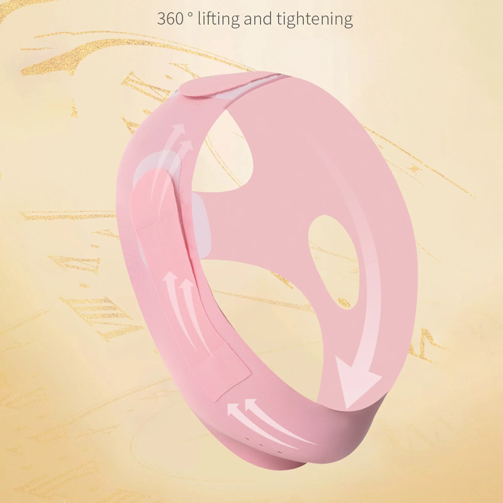 المحمولة قابل للتعديل شد الوجه ضمادة شد الوجه حزام تنفس على شكل حرف V التخسيس ضمادة قابلة لإعادة الاستخدام حزام رفع الوجه #5