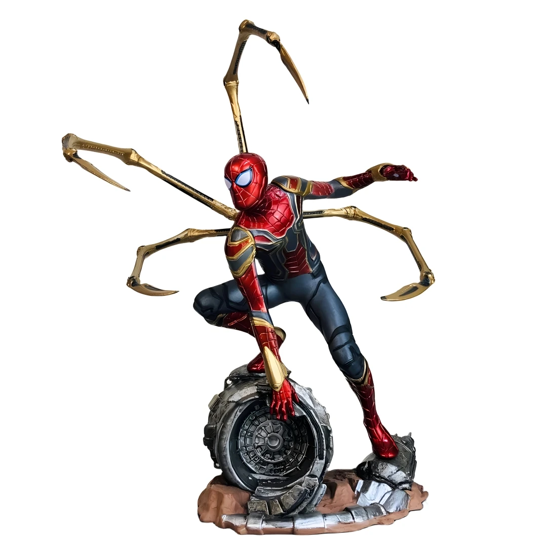 Hasbro Marvel Spiderman figura DE ACCIÓN DE 18cm, colección de decoración de Anime, Mini juguetes, modelo para niños