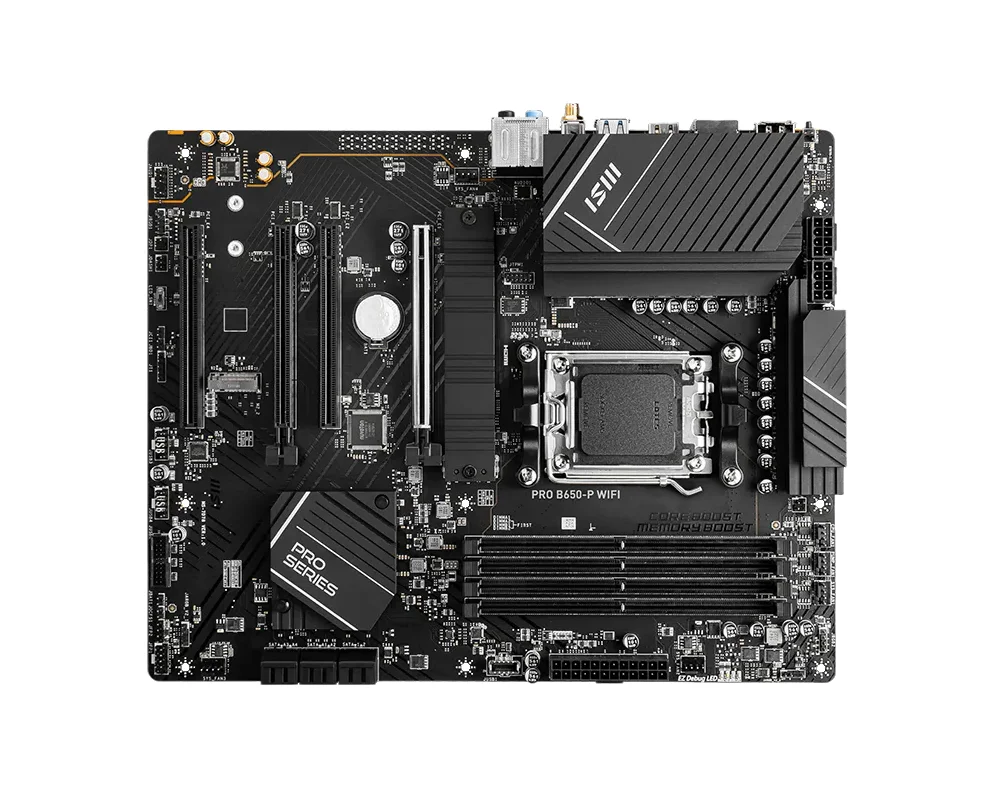 AMD B650 MSI PRO B650-P WIFI Motherboard AM5 CPU Support Ryzen 7