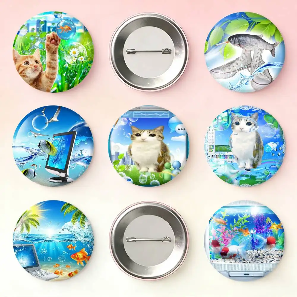 

F-Frutiger A-Aero A-Art Laser Badge Applicable For Backpack Clothes Hats Decor Creative Accessories