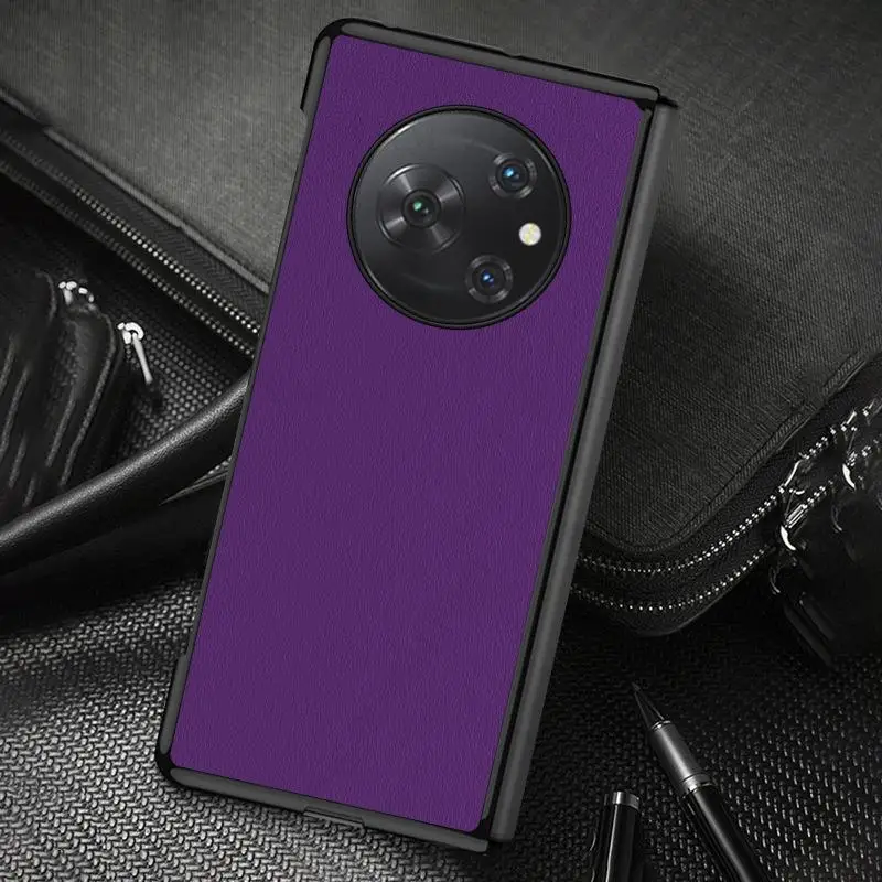 For Tecno Phantom V Fold 5G Leather Shockproof Phone Case Funda For Phantom V Fold Flip Protective Cover For Phantom V Fold Capa