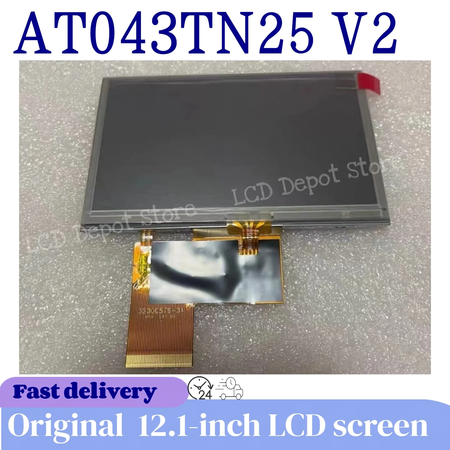 LCD original de 4,3 polegadas 40PIN com tela sensível ao toque AT043TN25 V.2 AT043TN25 V2 480x272