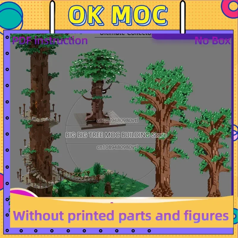 

Space Movie Forest Trees MOC Building Blocks Star Scene Model Diorama Technology Bricks Collection Toys Xmas Gifts