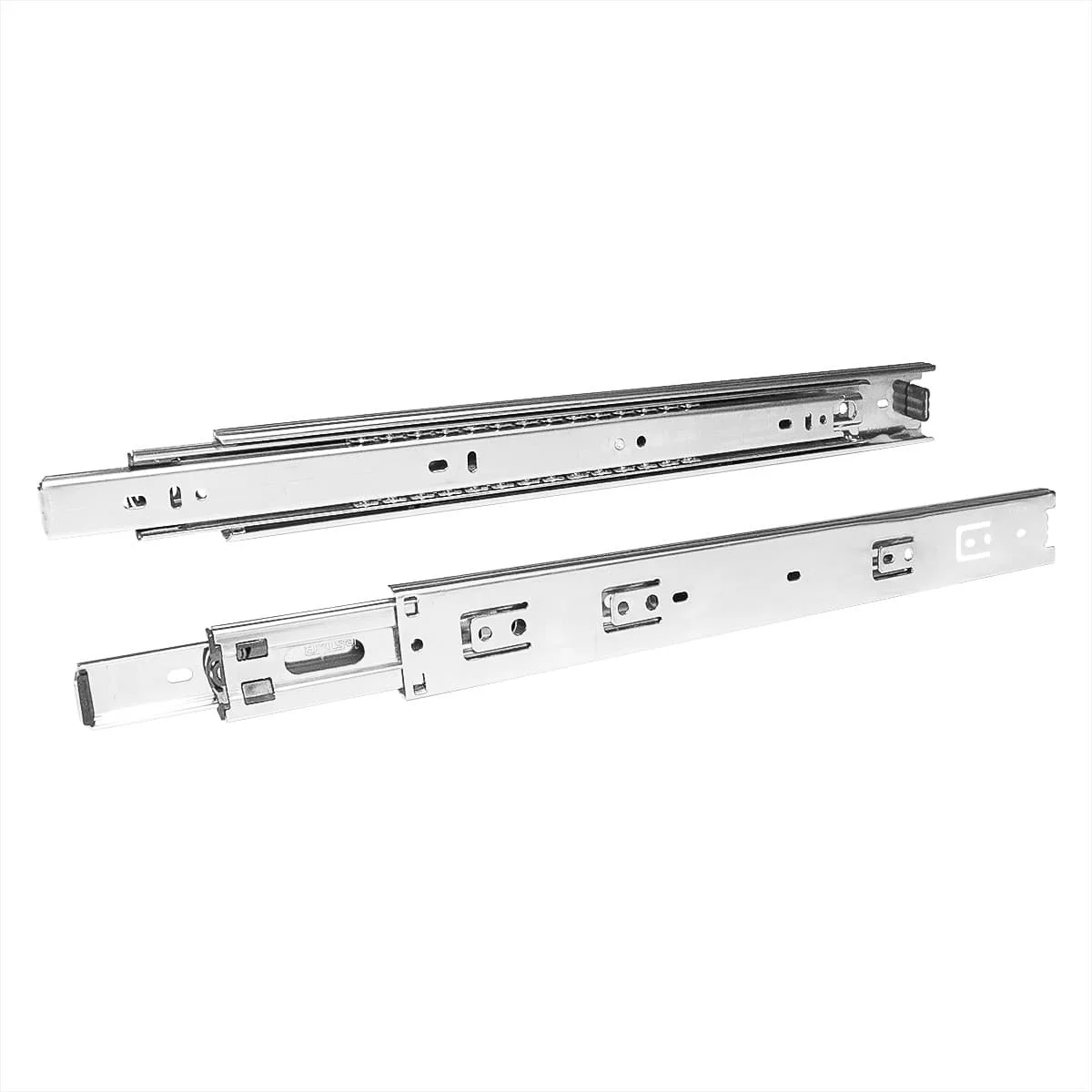 Reinforced Slide 45 Cm 30kg Par Drawer Telescopic Rail