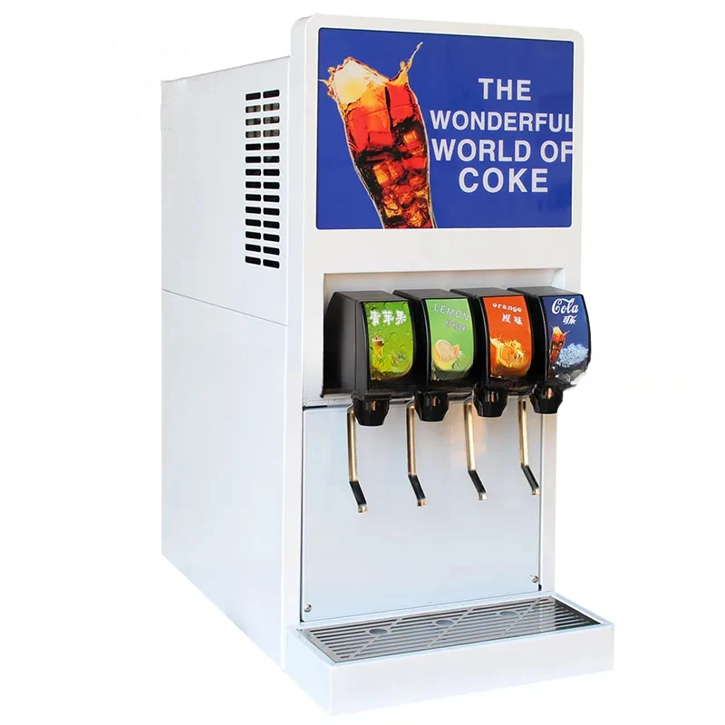 4 flavored cola machine soda machine vending machine soft drink restaurant