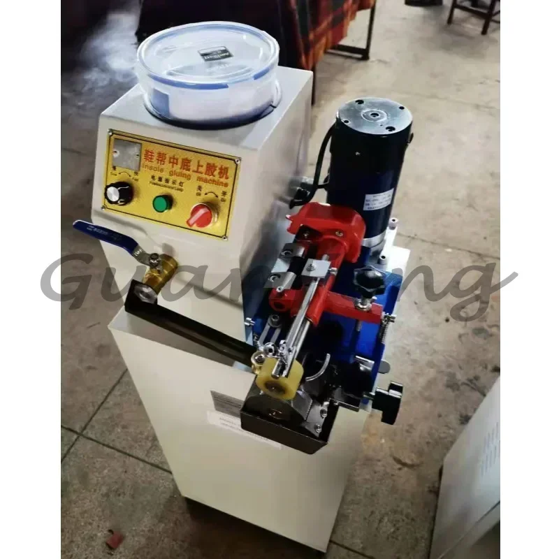 White Water-based Latex Automatic Gluing Angle Brush In The Base Glue Machine
