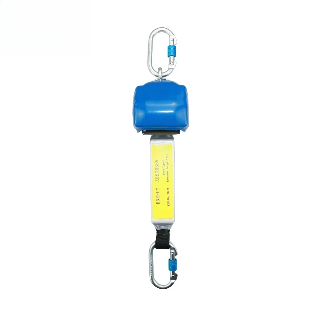 New Design Fall Protection Device Fall Protection Vertical Lamp Retractable Rescue Cable Webbing Retractable Fall Arrester