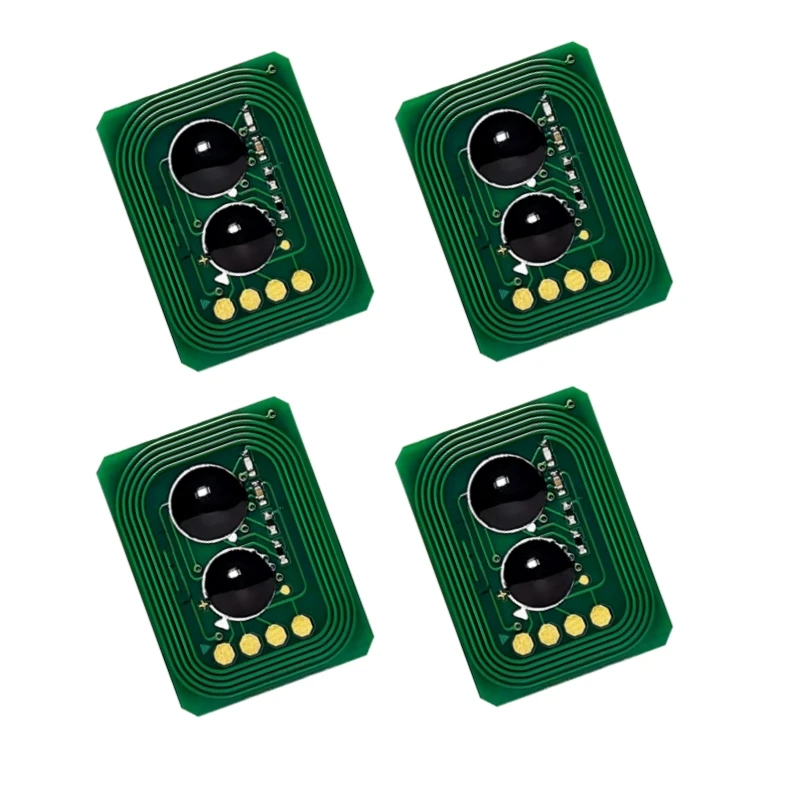1 комплект MC853 MC873 барабанного чипа, совместимого с OKI MC 853 873 MC873dn MC853dn, заправка барабанного чипа 44844472 44844471 44844470 44844469