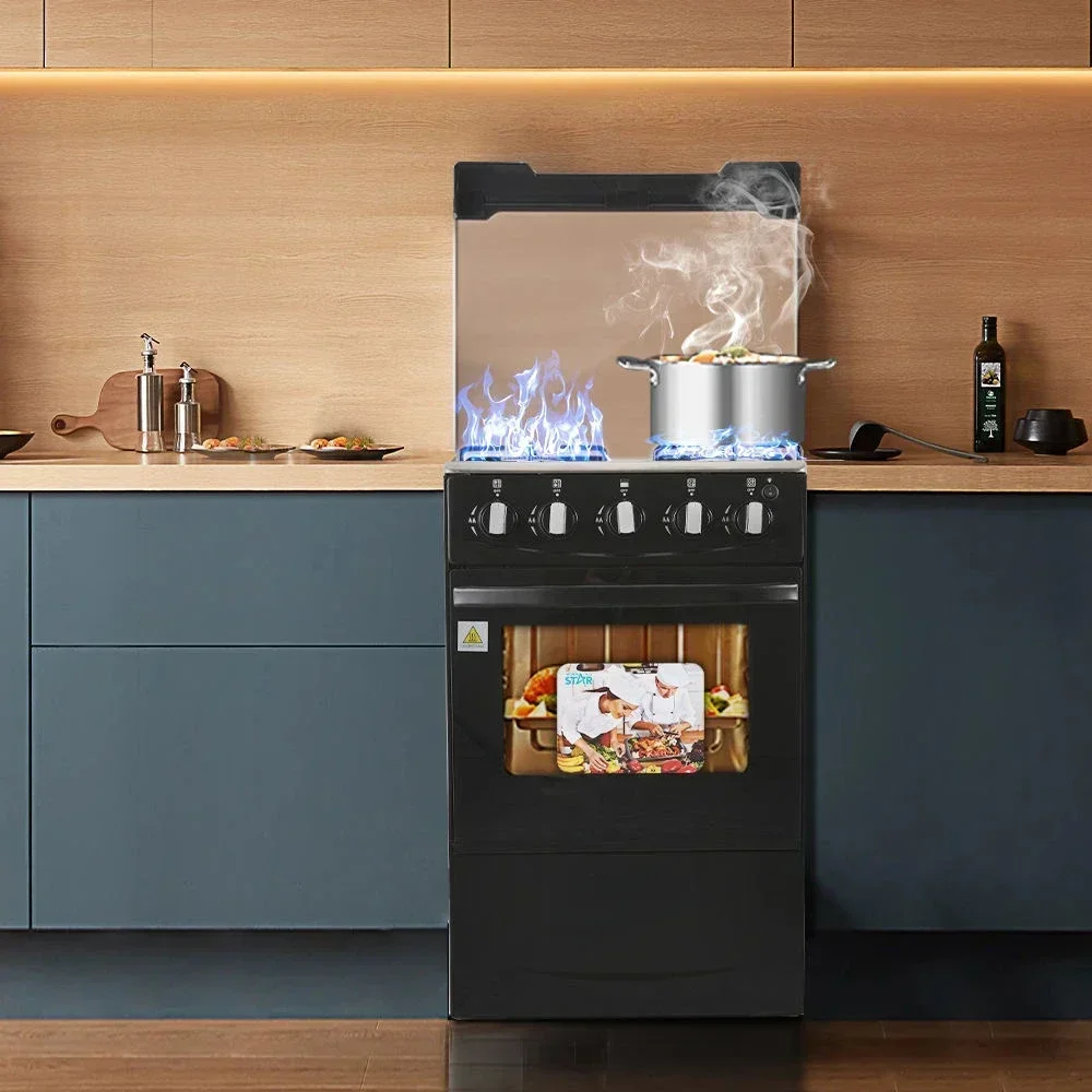 Multi functional oven with natural gas stove upright connected oven two gas two electricity four stove heads liquefied gas Hot s