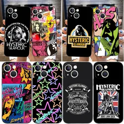 Hysteric Glamour Girl Dumb Phone Case Apple for iphone 15 Pro Max 14 Pro 13 Mini 11 12 Xr X Xs 6 6s 7 8 Plus Design Back Cover