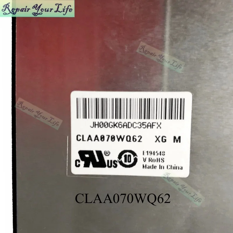 Tablet LCD PX070IC1880710A CLAT070WQ62 CLAA070WQ62 XGM, Impression m701 161x99mm 39pin 1280x800 LCD Display Good Quality New Hot