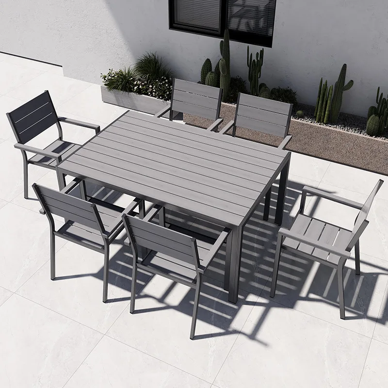 

gj-2025 New Factory Wholesale Outdoor Table and Chair Outdoor Outdoor Rain protection Table and Chair Combination&