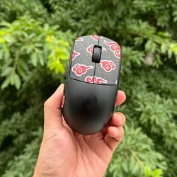 1 Set Ultraglide Mouse Anti Slip Sticker For Scyrox V8 Non-Slip Anti Sweat Tape Ultrathin Snowflake Lizard Texture