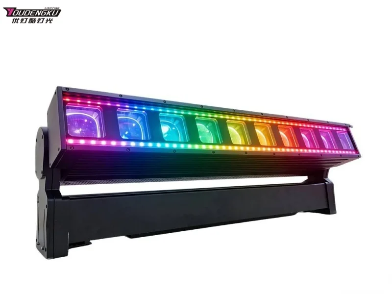 

1 piece led moving bar magic blade 10x60W Dmx led Matrix moving head Rgbw 4in1 Pixel Wash zoom moving head light