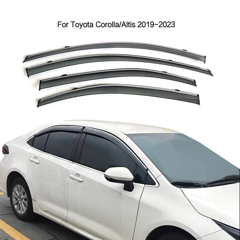 

Подходит для Toyota 2019-2024 Corolla, дождевик для Corolla Sedan Altis, литой дождевик для литья под давлением бровь