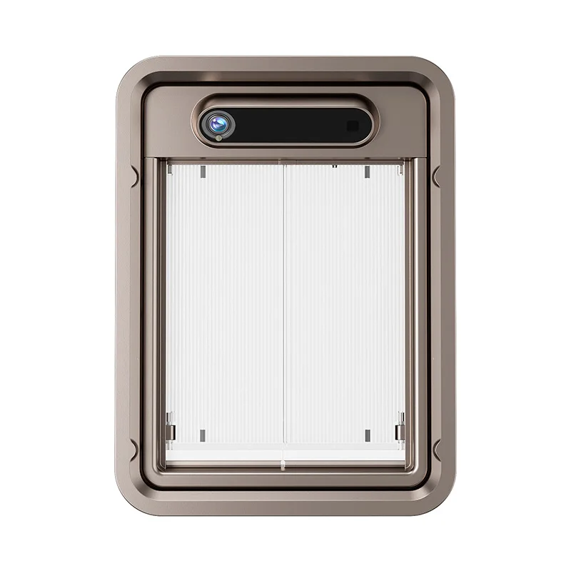 Smart pet door AI identification with camera app to control dog door cat hole entry and exit Small and medium sized