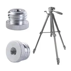 5/8-Inch Male Tripod Mount Adapter 1/4-Inch Female Screw Adapter Conversion Camera Tripod Screw Camera Accessories
