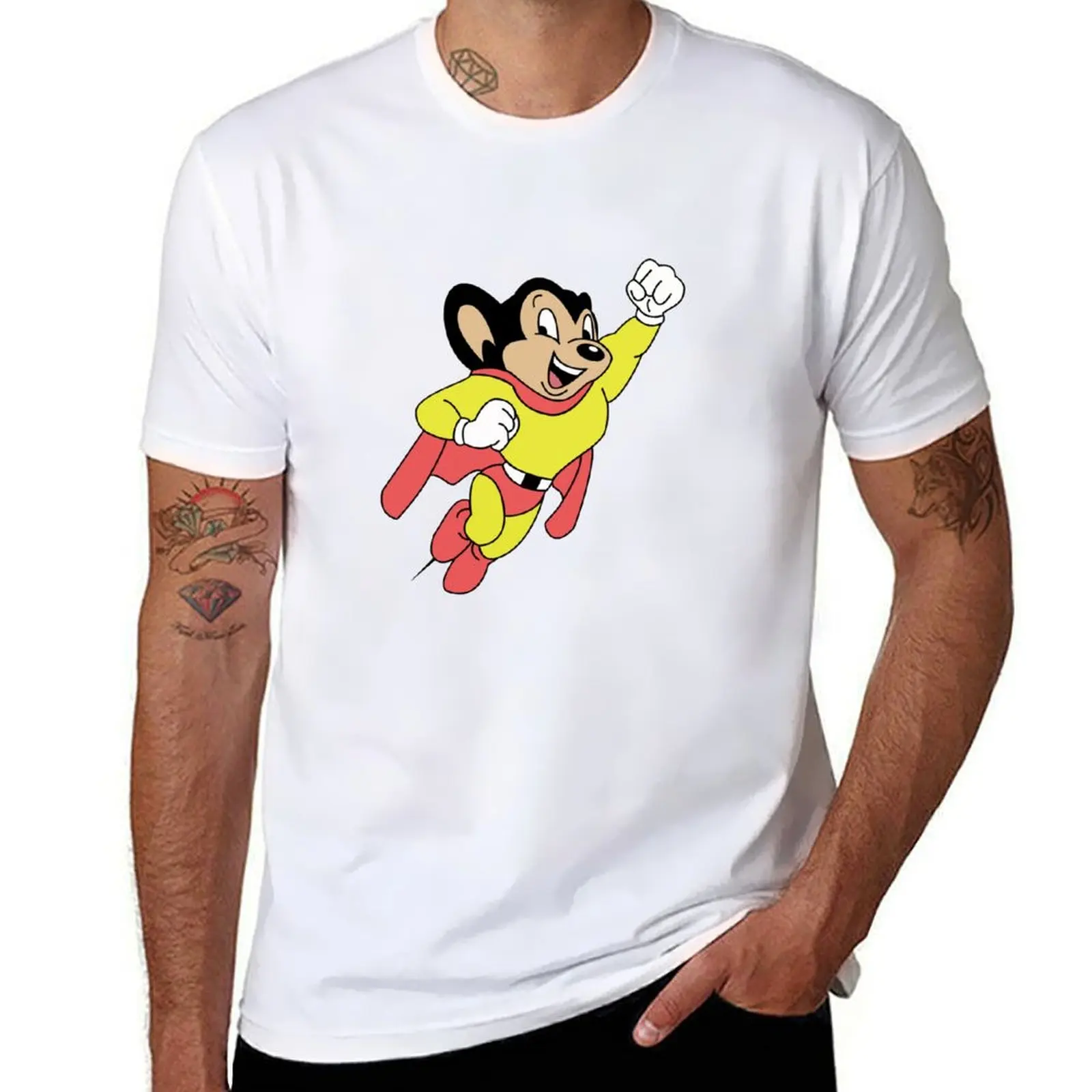 

Here He Comes to Save the Day! T-Shirt t shirts cotton 100% cotton t shirts high quality T-Shirt