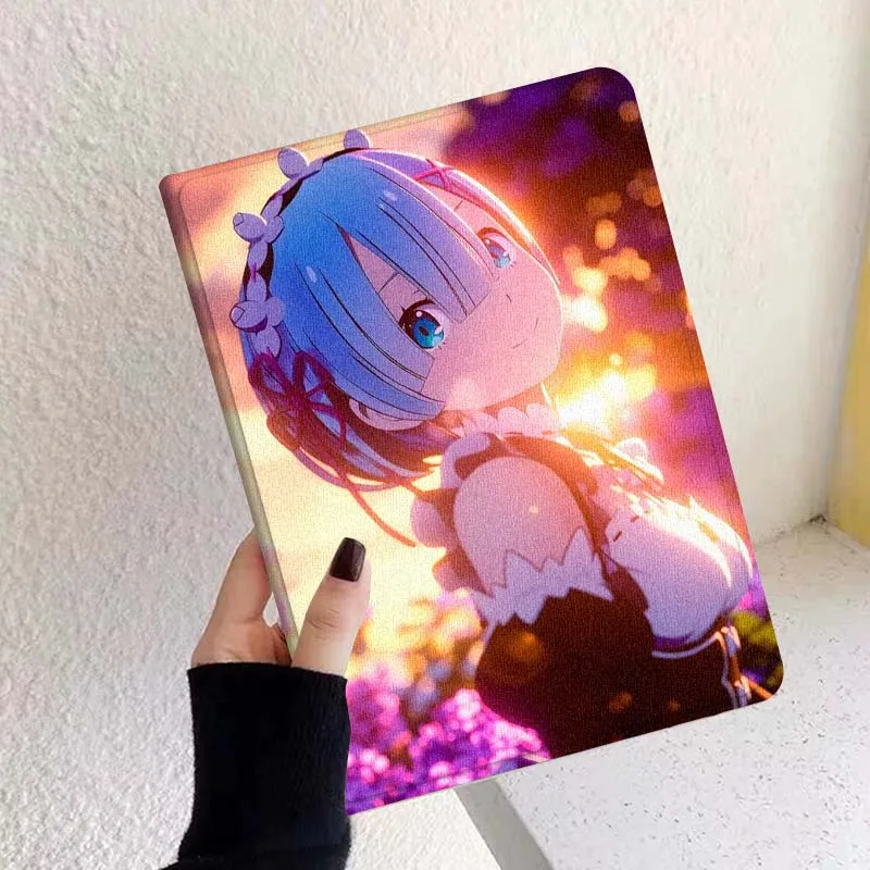 

Purple Flower Tablet Case For Xiaoxin Lenovo Pad Tab K10 K11 M10 P12 P11 Pro GT Gen2 Plus Legion Y700 Y900 12.1