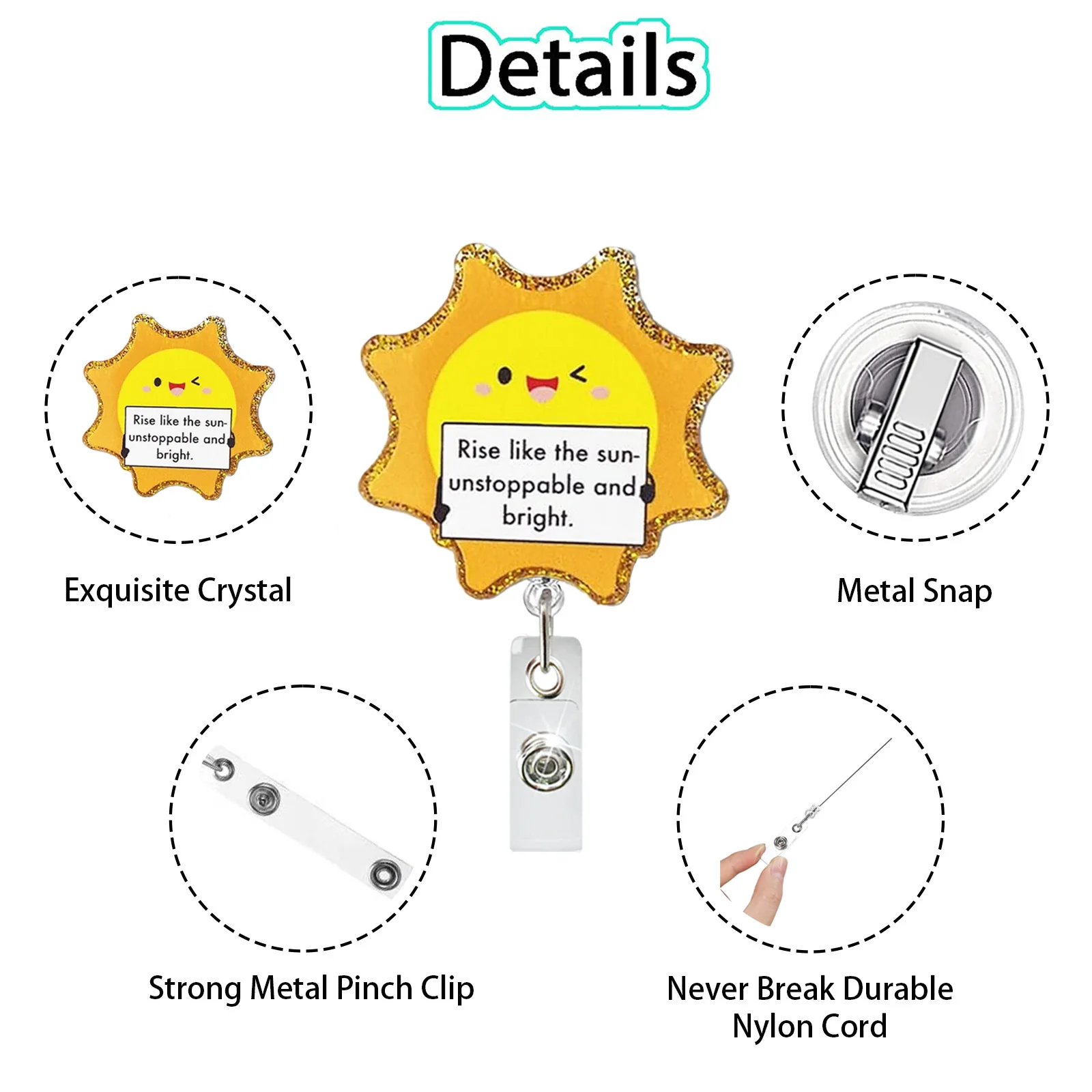 

Фрукты, милые цитаты, акриловый бейдж, катушка, выдвижная именная бирка, зажим «крокодил», держатель для удостоверений личности для медсестры, офиса, работы, врача, учителя