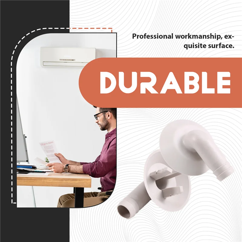 AT28-Air Conditioner Drain Nozzle Drain Pipe Joint External Unit Drain Pipe Accessories