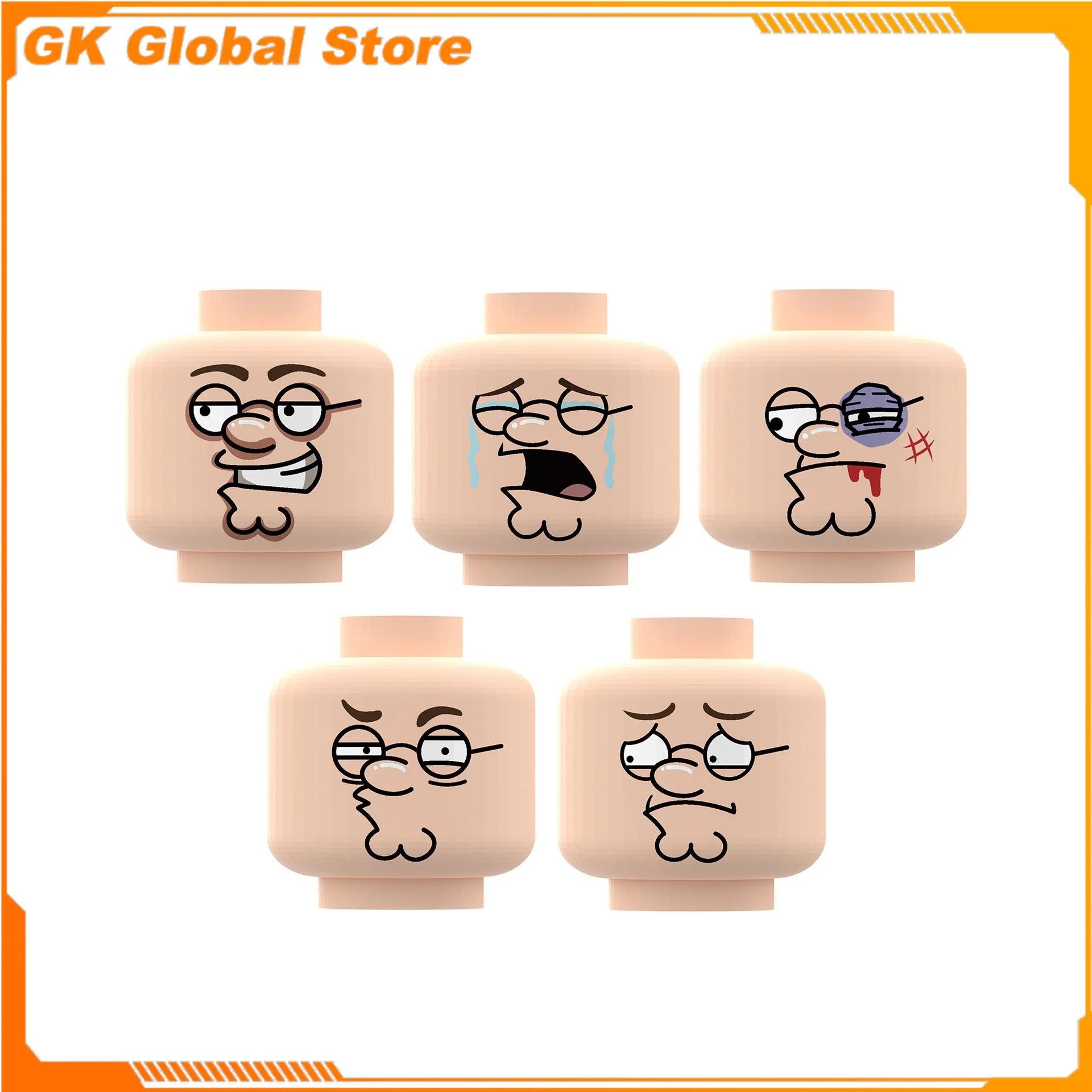 DIY Anime Figure Accessories Periphery PVC Model Building Block Builders Statue Desktop Decorative Ornaments Birthday Gift Toys