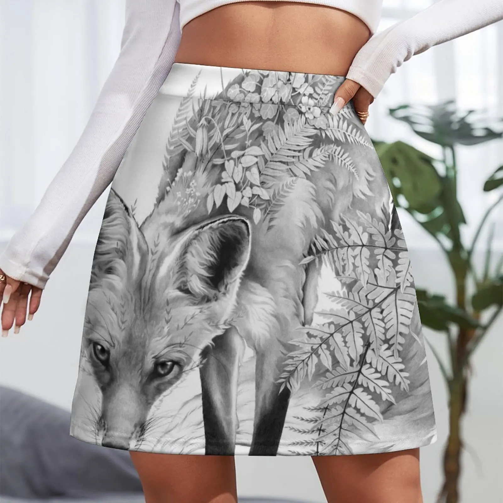 Fox Forest Spirit Mini Skirt women's clothing trend 2023 korean women's clothes chic and elegant woman skirt