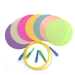 ATsafepro Diamond Polishing Film Polishing Paper for Lapping Optical Fiber Patch Cord/Cable 50 pcs/box 203mm 8''