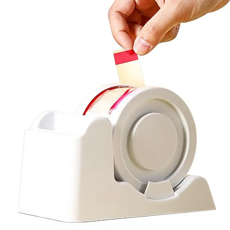 

Masking Tape Dispenser Reusable Desktop Tape Dispenser Heavy Duty Non-skid Stickers Base Multi-purpose Desk Supplies For Home