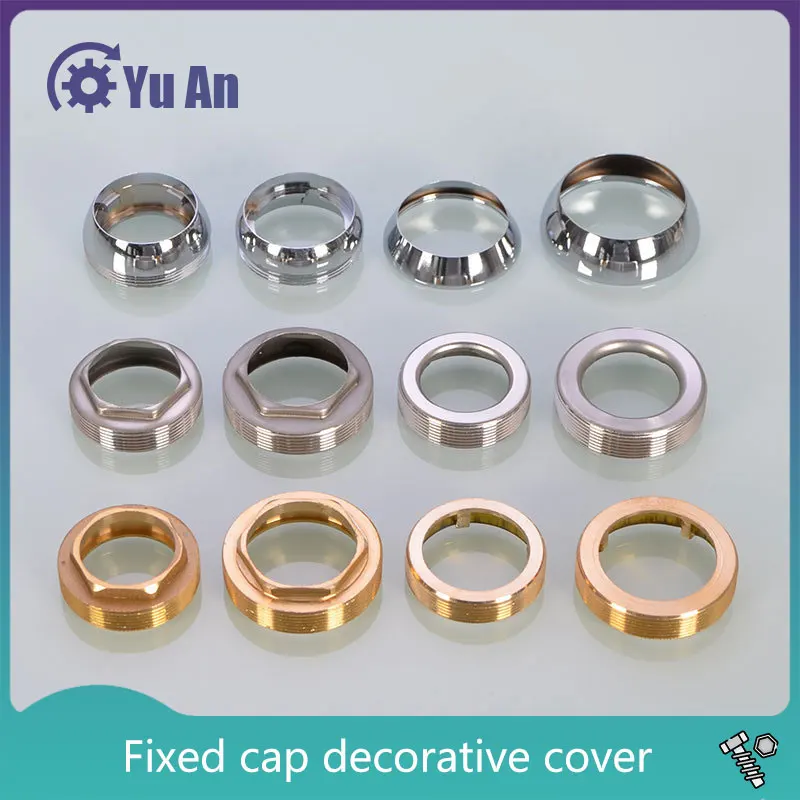 Kitchen Basin Faucet Fitting Shower Fixing Cap Copper Cover Bowl Installation and Maintenance 35/40 Spool Gland Gland