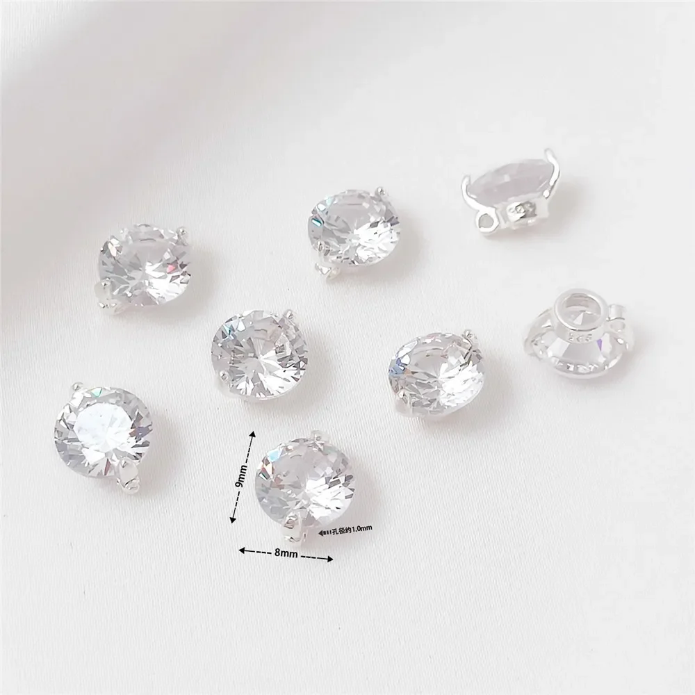 قلادة من الزركون المطلي بالذهب عيار 14 قيراط، على شكل نجمة حورية البحر على شكل دموع سوار ذاتي الصنع قلادة إكسسوار