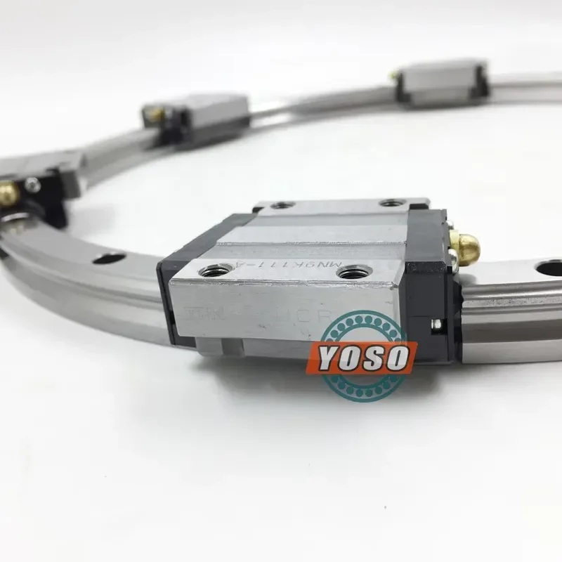 Circular Linear Guide HCR12A with 60mm 100mm Rail for CNC Router Automation Machinery Precision Motion System