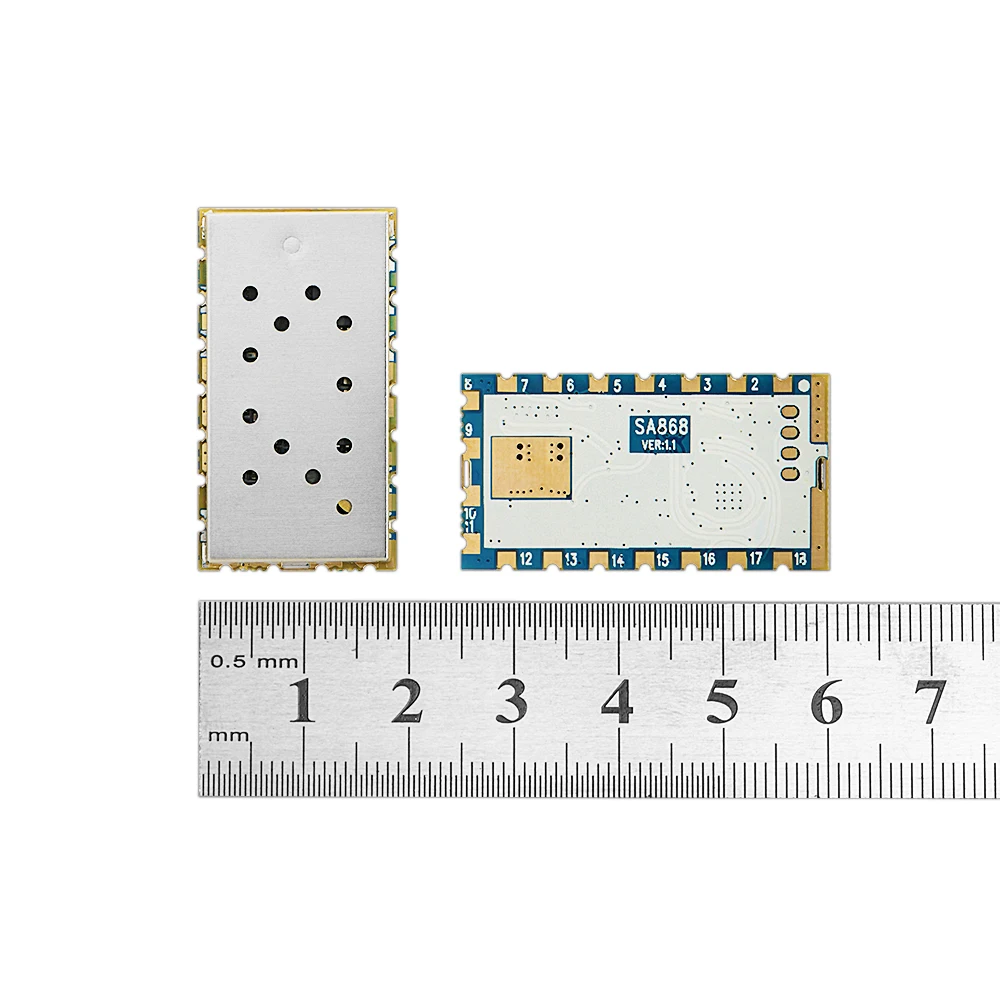 2pcs/lot SA868S - RDA1846S Embedded 2W long range 4~6km VHF | UHF Walkie Talkie Module