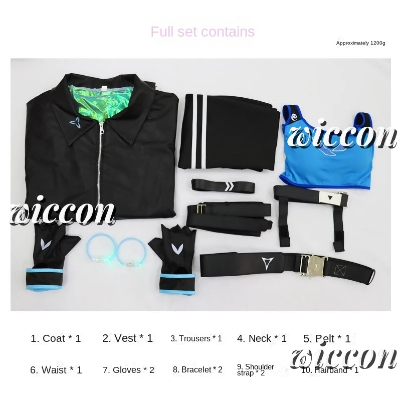 Jett Cosplay chica juego VALORANT Cosplay Cos traje peluca blanca Prop uniforme fiesta de Halloween juego para mujer traje de abrigo