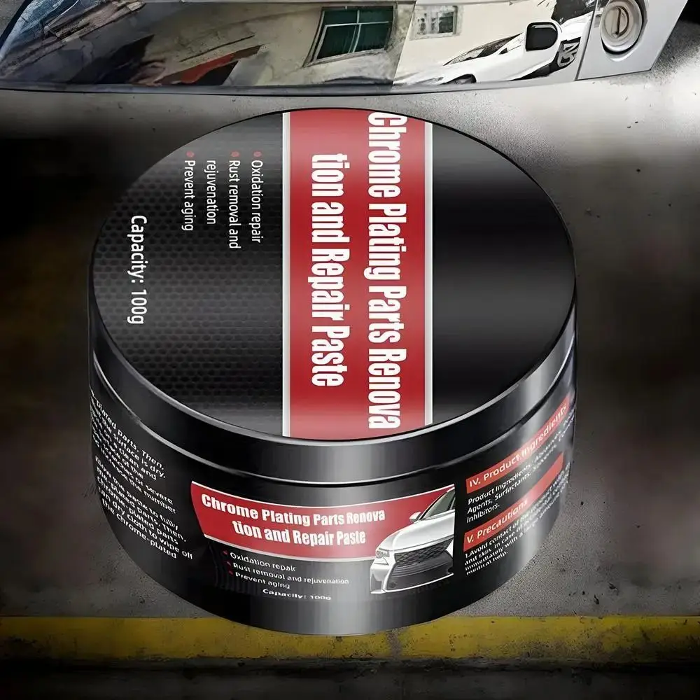 

Новый агент для ремонта фар, восстановление автомобильных фар, черная коробка, 100 г, средство для полировки, простой в использовании средство для удаления царапин, автоаксессуары