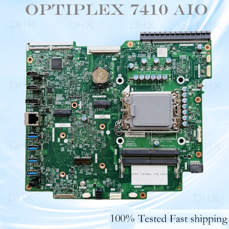 For Dell OptiPlex 7410 AIO Motherboard LGA 1700 13th Gen 01KP8D 1KP8D Mainboard 100% Tested Fully Work Be Fast Shipping DH